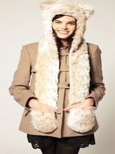 Load image into Gallery viewer, Snow Leopard Spirit Hood - The $19.95 Store