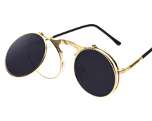 Load image into Gallery viewer, Vintage Flip Steampunk Sunglasses