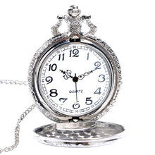 Load image into Gallery viewer, Steampunk Pocket watch - Steaming Train Edition