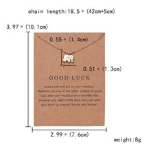 Load image into Gallery viewer, Lucky Elephant Pendent Necklace
