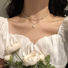Load image into Gallery viewer, Pearl Choker Necklace