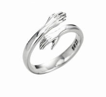Load image into Gallery viewer, Love Hug Sterling Silver Ring
