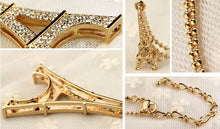 Load image into Gallery viewer, Eiffel Tower Crystal Pendant