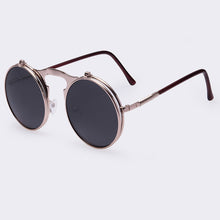 Load image into Gallery viewer, Vintage Flip Steampunk Sunglasses
