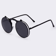 Load image into Gallery viewer, Vintage Flip Steampunk Sunglasses