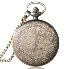 Load image into Gallery viewer, Vintage Quartz Steampunk Pocket Watch
