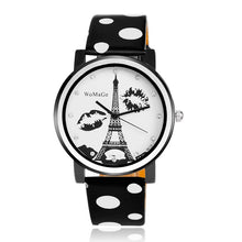 Load image into Gallery viewer, Polka Dot Eiffel Tower Watch