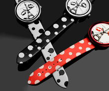 Load image into Gallery viewer, Polka Dot Eiffel Tower Watch