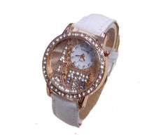 Load image into Gallery viewer, Women's Rhinestone Eiffel Tower Watch