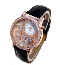 Load image into Gallery viewer, Women's Rhinestone Eiffel Tower Watch