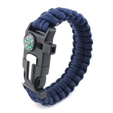 Load image into Gallery viewer, Paracord Survival Bracelet