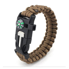 Load image into Gallery viewer, Paracord Survival Bracelet