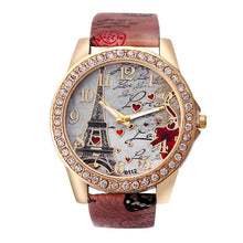 Load image into Gallery viewer, Womens Luxury Rhinestone Watch