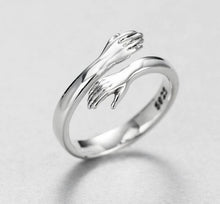 Load image into Gallery viewer, Love Hug Sterling Silver Ring

