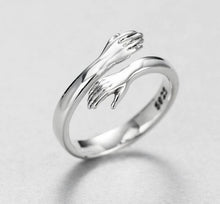 Load image into Gallery viewer, Love Hug Sterling Silver Ring