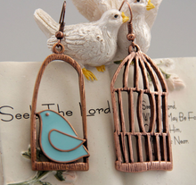 Load image into Gallery viewer, Vintage Birdcage Earrings - The $19.95 Store - 1
