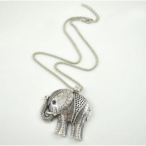 Vintage Style Tibetan Silver Elephant Pendant - The $19.95 Store - 2