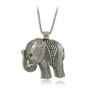Vintage Style Tibetan Silver Elephant Pendant - The $19.95 Store - 1