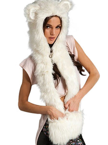 Polar Bear Spirit Hood - The $19.95 Store