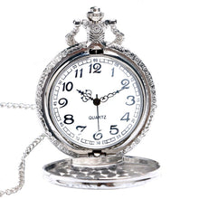 Load image into Gallery viewer, Steampunk Pocket watch - Steaming Train Edition
