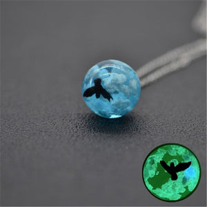 Earth/Moon Necklace