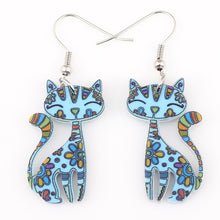 Load image into Gallery viewer, Sassy Cat Earrings
