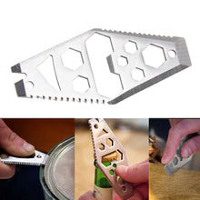 Load image into Gallery viewer, Stainless Steel Survival Key Chain
