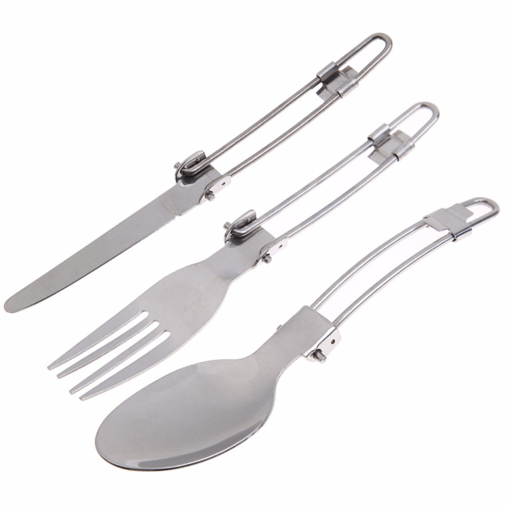Camping Fork, Spoon and Knife