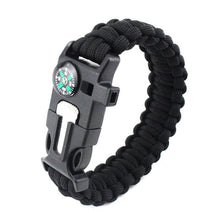 Load image into Gallery viewer, Paracord Survival Bracelet
