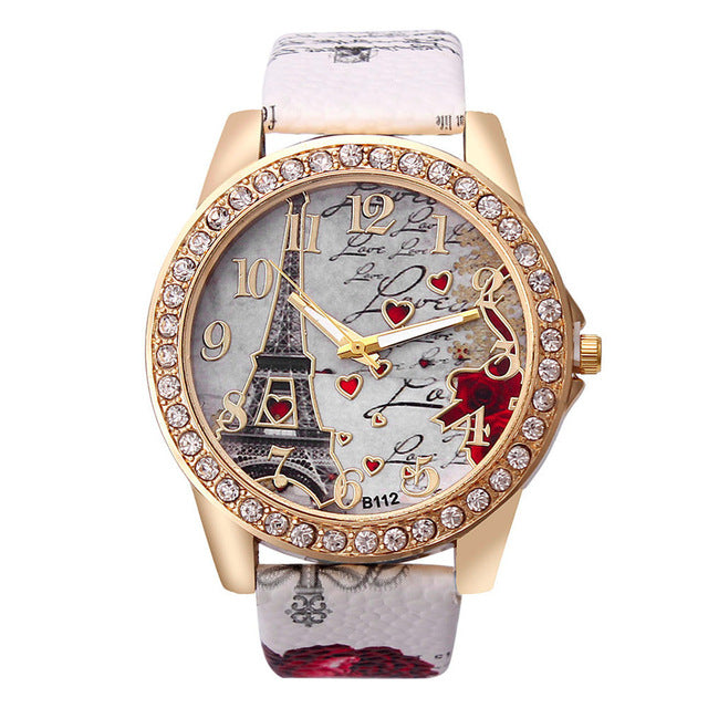 Womens Luxury Rhinestone Watch