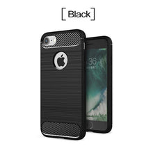 Load image into Gallery viewer, Carbon Fiber TPU case- iphone 7- i phone 7x -iphone X
