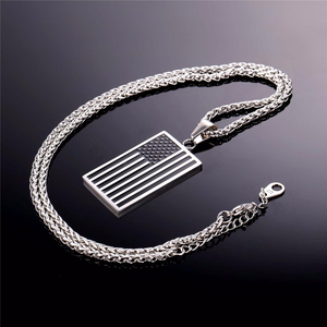 Unisex "Remember 9/11" American Flag Pendant Necklace - The $19.95 Store - 3